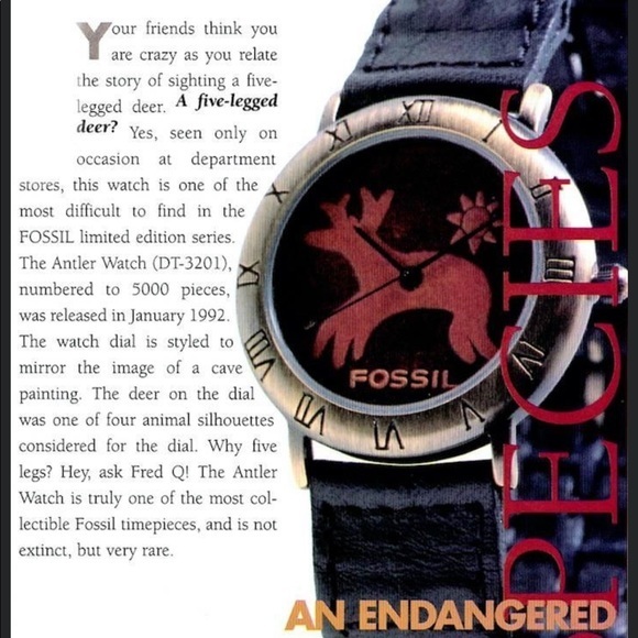1992 (ANTLER DEER) FOSSIL BW-6723 (000266) - Picture 3 of 9